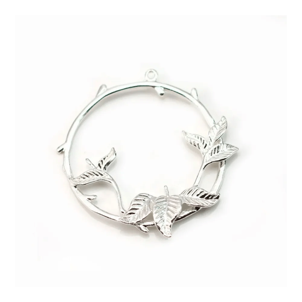 Pendentif branche pour semi percé 36mm x 1pc