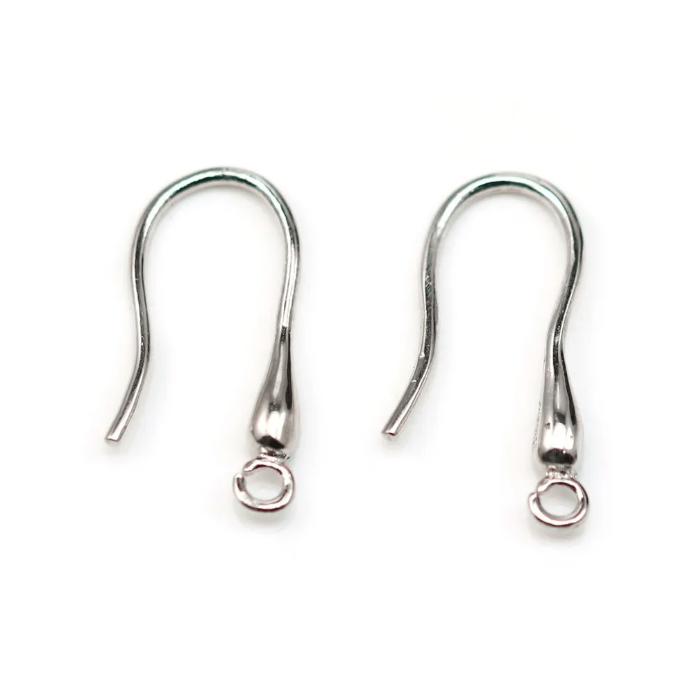 Dormeuse 13x32mm argent 925 x 2pcs