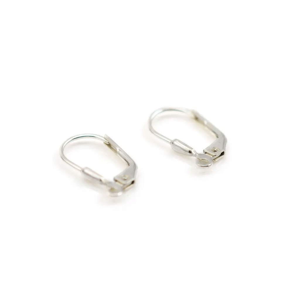 Dormeuse boucle d'oreille  Argent  925, 15x9 mm x 2pcs