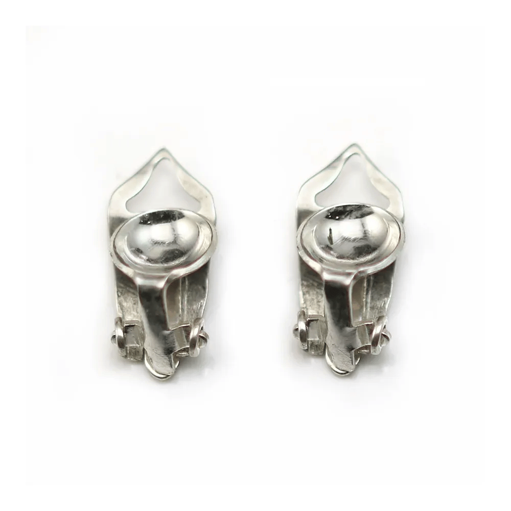 Argent 925 CliP pour perle 8-12mm x 2pcs