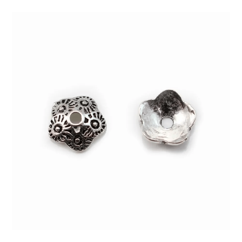 Coupelle  Argent 925 8mm x 4pcs