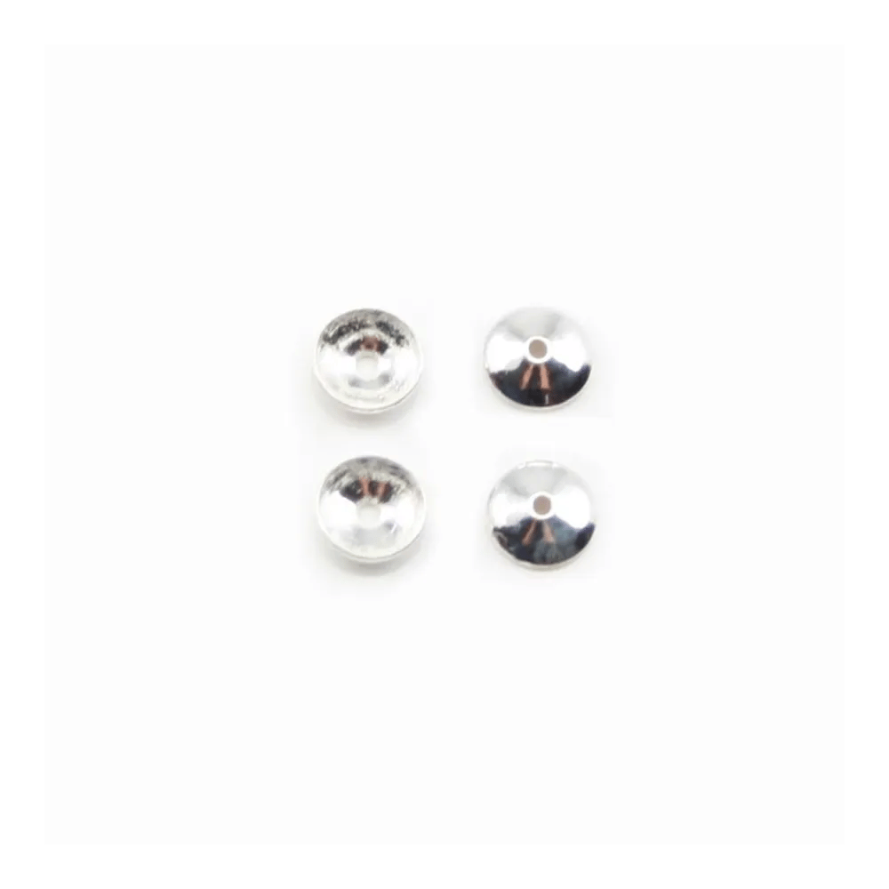 Silver 925 Smooth cup  4mm 