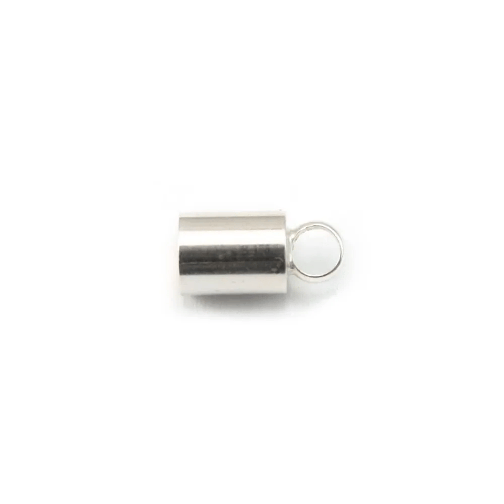 Argent 925  Embout 4mm x 2pcs