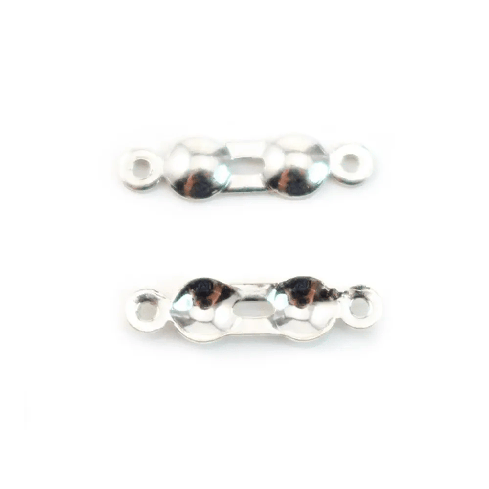 Cache noeuds 3 mm argent 925 x10 pcs