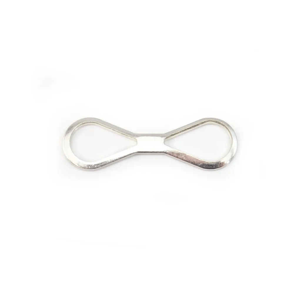 Argent 925 intercalaire infini 8x26 mm  x 1pc