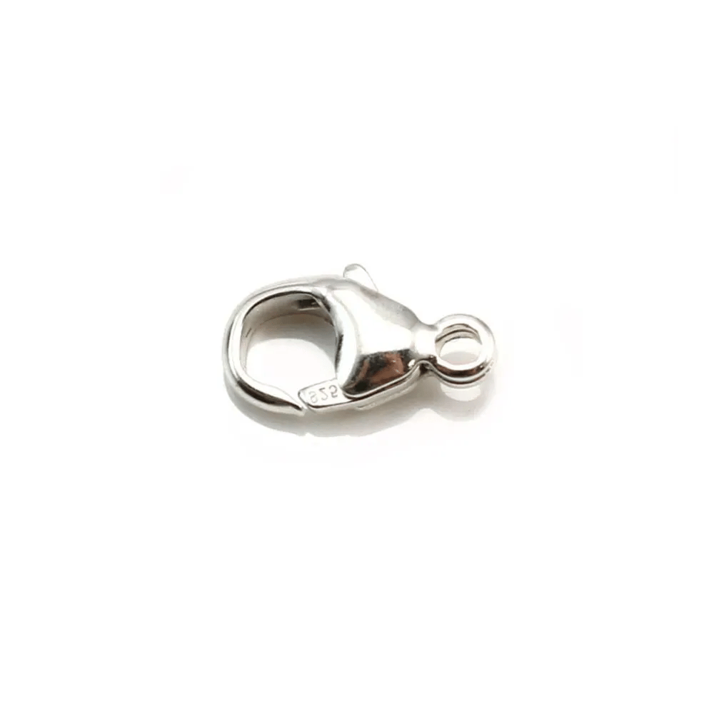 Fermoir mousqueton 5x9mm en argent 925 x 2pcs