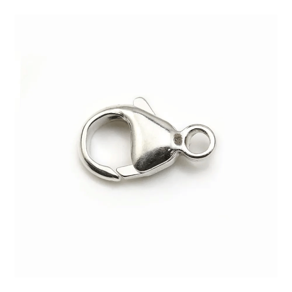 Fermoir mousqueton 7x13mm en argent 925 x 1pc