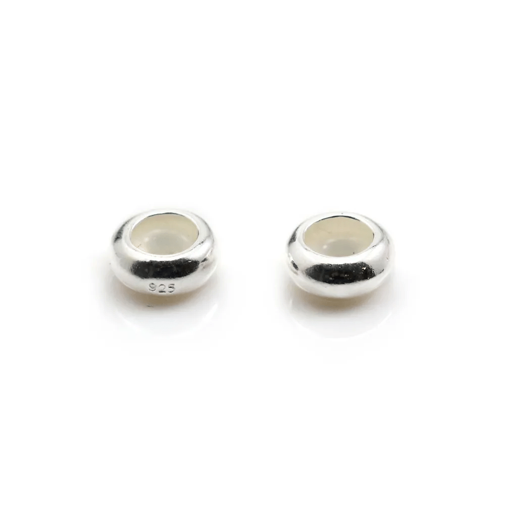 Stopper 7.5mm pour chaine en argent 925  x 1pc