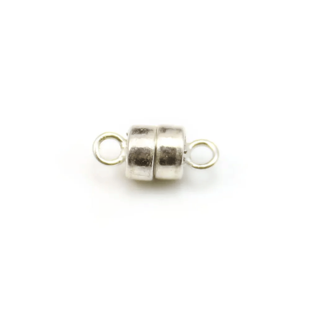 Fermoir aimanté 4mm en argent 925  x 1pc
