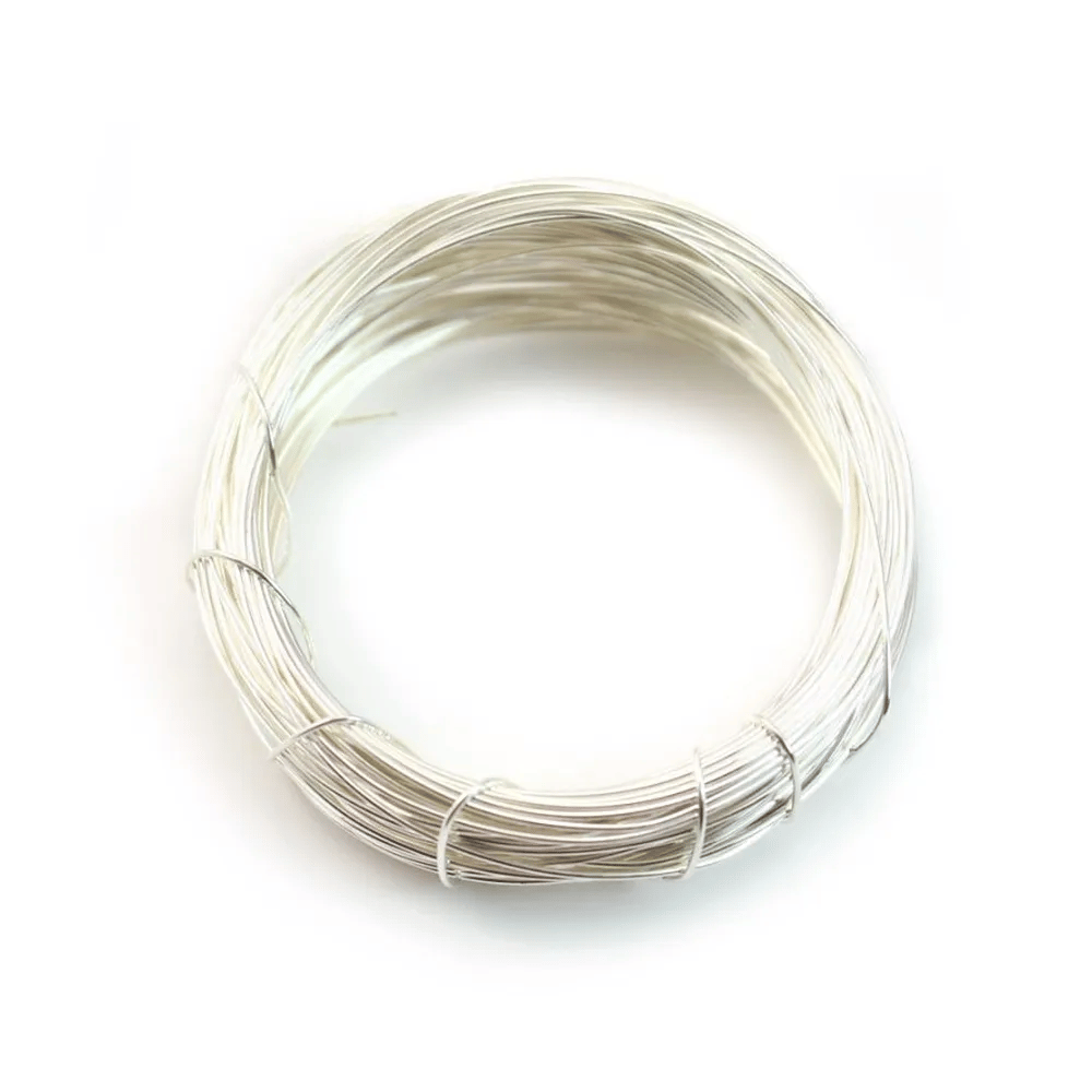 Sterling Silver 925 hard wire 0.5mm x 1m