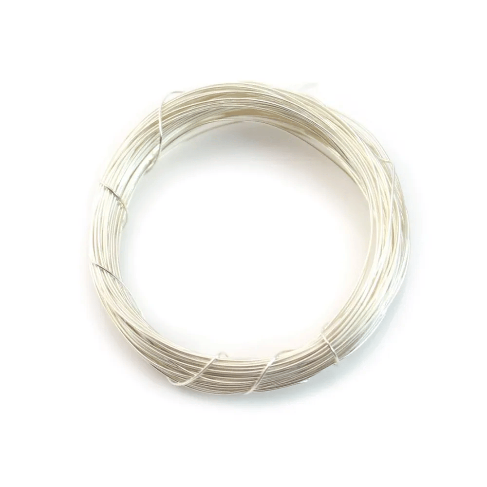Sterling Silver 925 hard wire 0.6mm x 1m