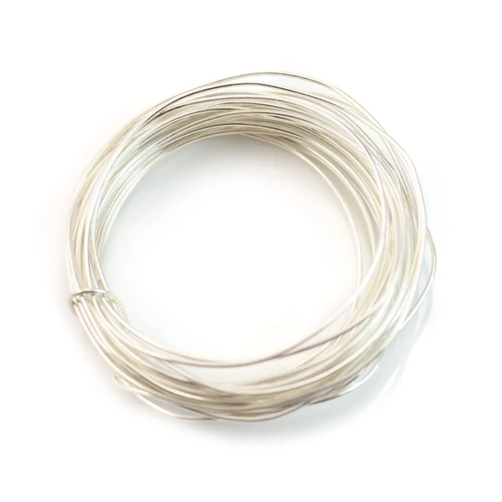 Sterling Silver 925 hard wire 0.7 mm x 1m
