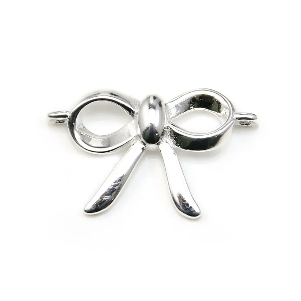 925 sterling silver spacer star 12x17mm x 1pc