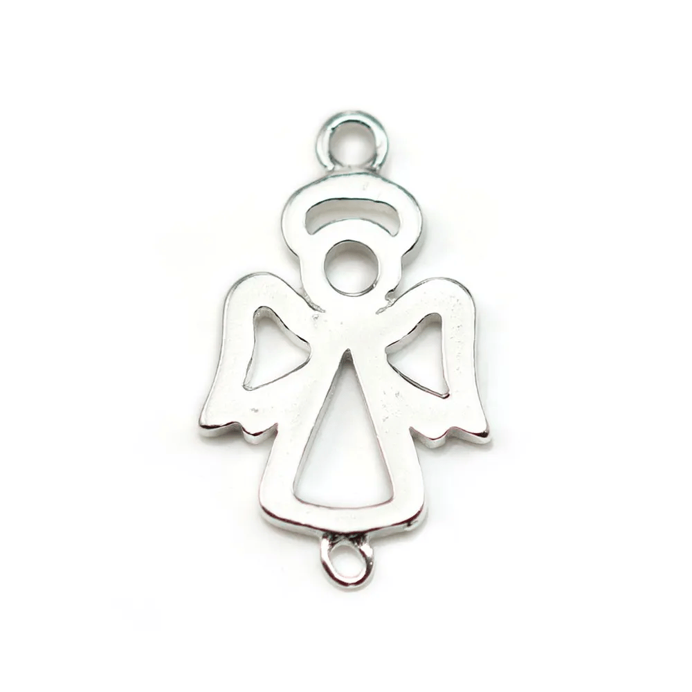 Intercalaire étoile en argent 925 12x17mm x 1pc