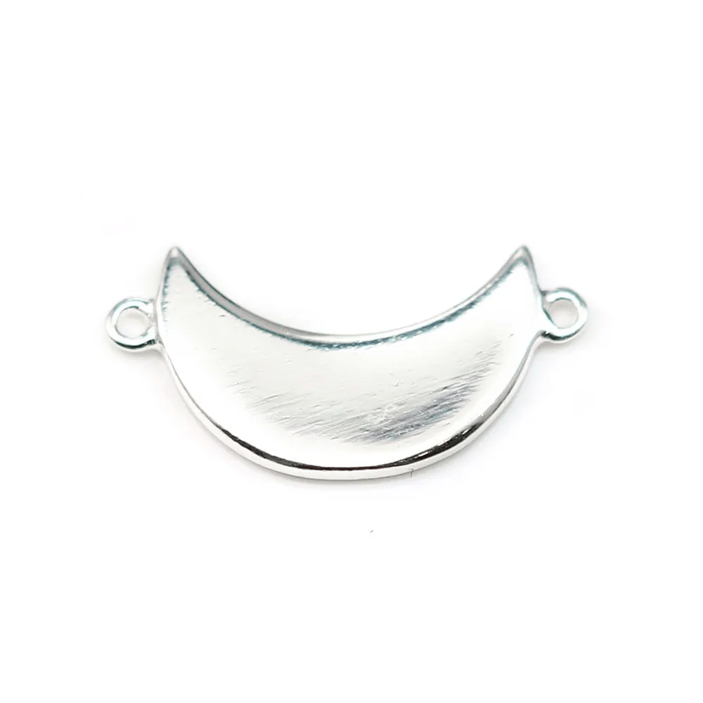 Intercalaire noeud en argent 925 12x20mm x 1pc