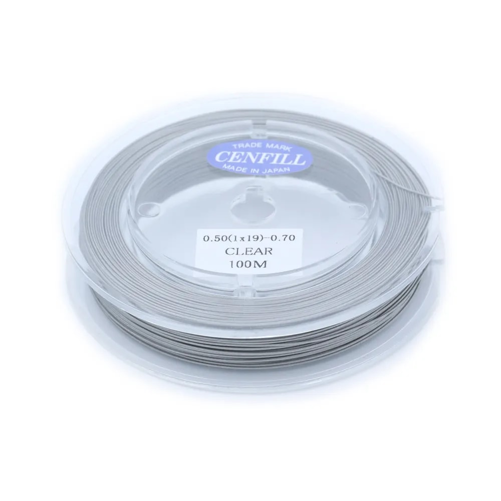 Fil câblé acier 19 brins 0.7mm x 100m