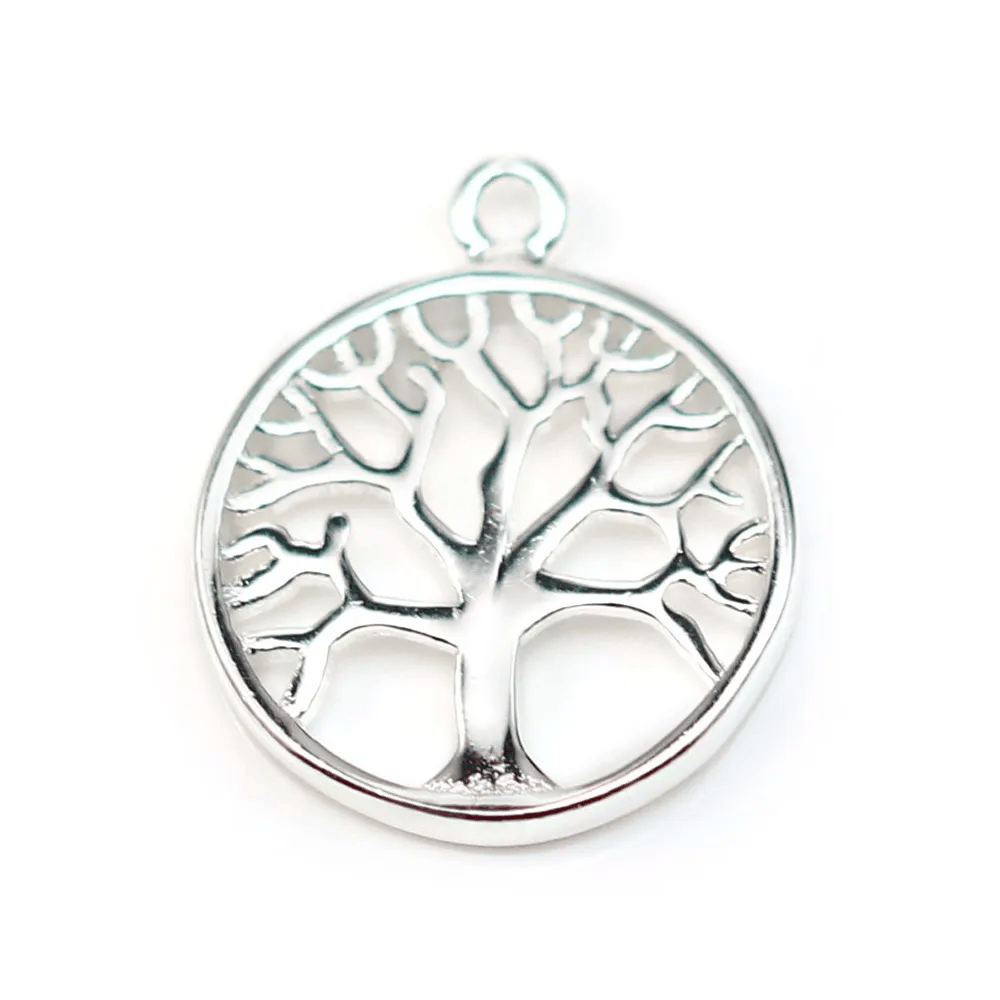 Breloque renard en argent 925 12x14mm x 1pc