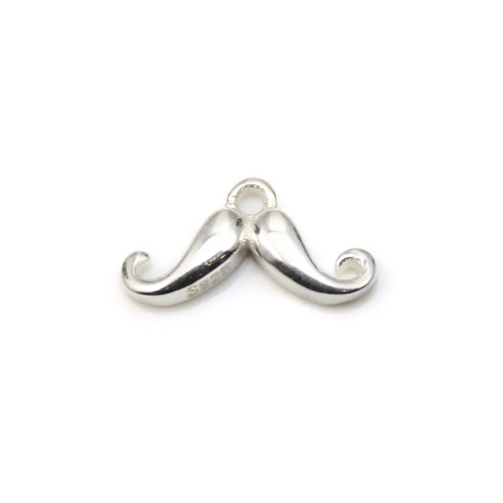 Breloque zebre en argent 925 7x13mm x 1pc