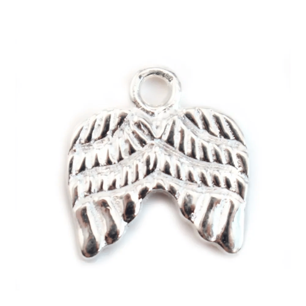 Breloque Ailes d'ange Argent 925 11.5x11 mm x1pc