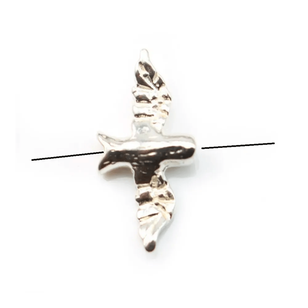 Sterling Silver 925 Swallow 7x14mm  x 2pcs 