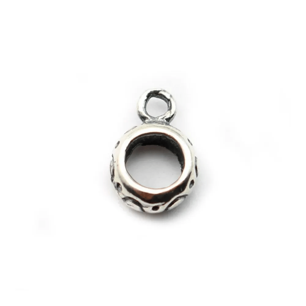 Argent 925 rondelle 7mm x 2pcs