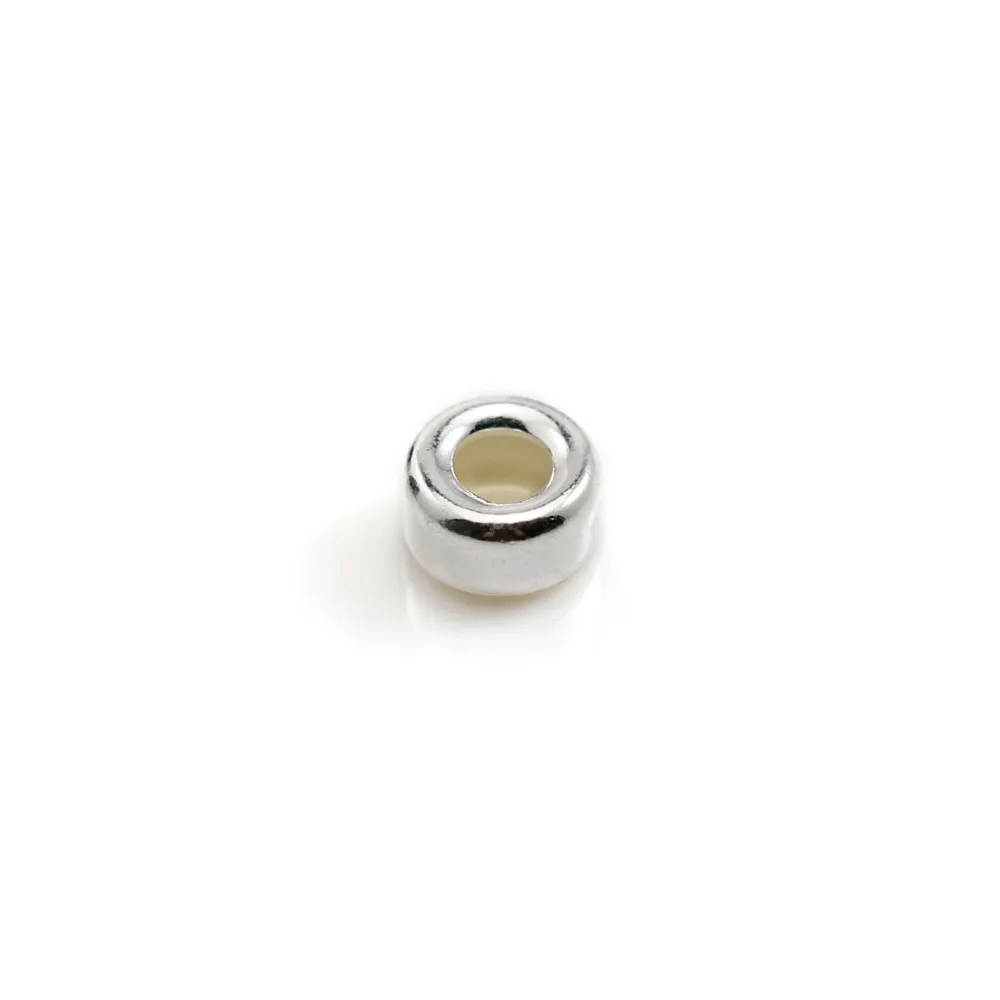 Anneaux Rond Plat  6mm Argent 925 x 6pcs