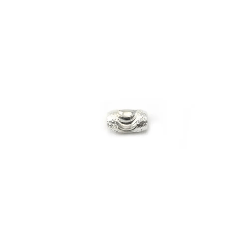 sterling silver 925 rondelle diament  5.5mm   x 4 PCS 