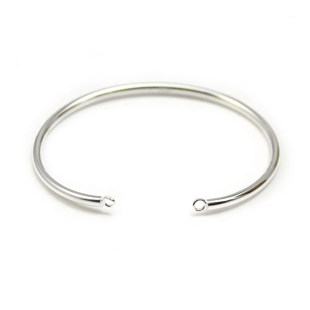 Bracelet réglable, en argent 925, 70 * 58mm x 1pc