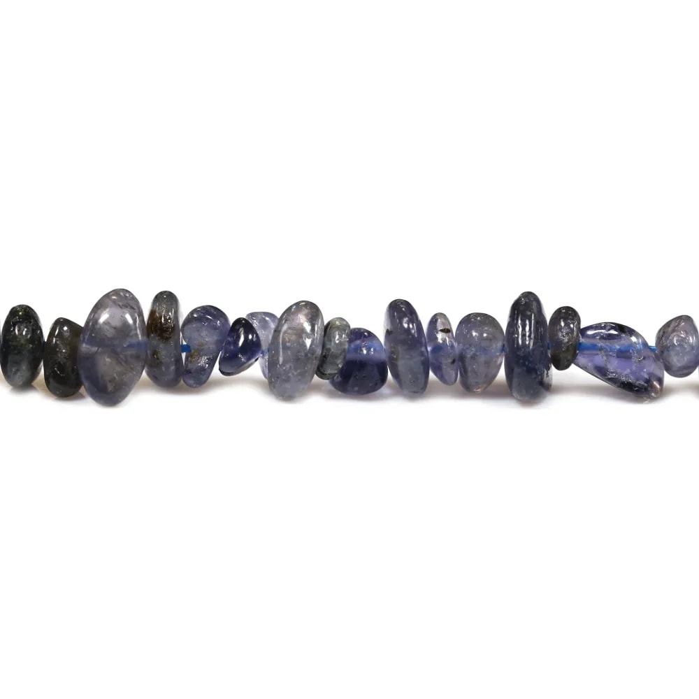 Iolite en forme chips x 40cm