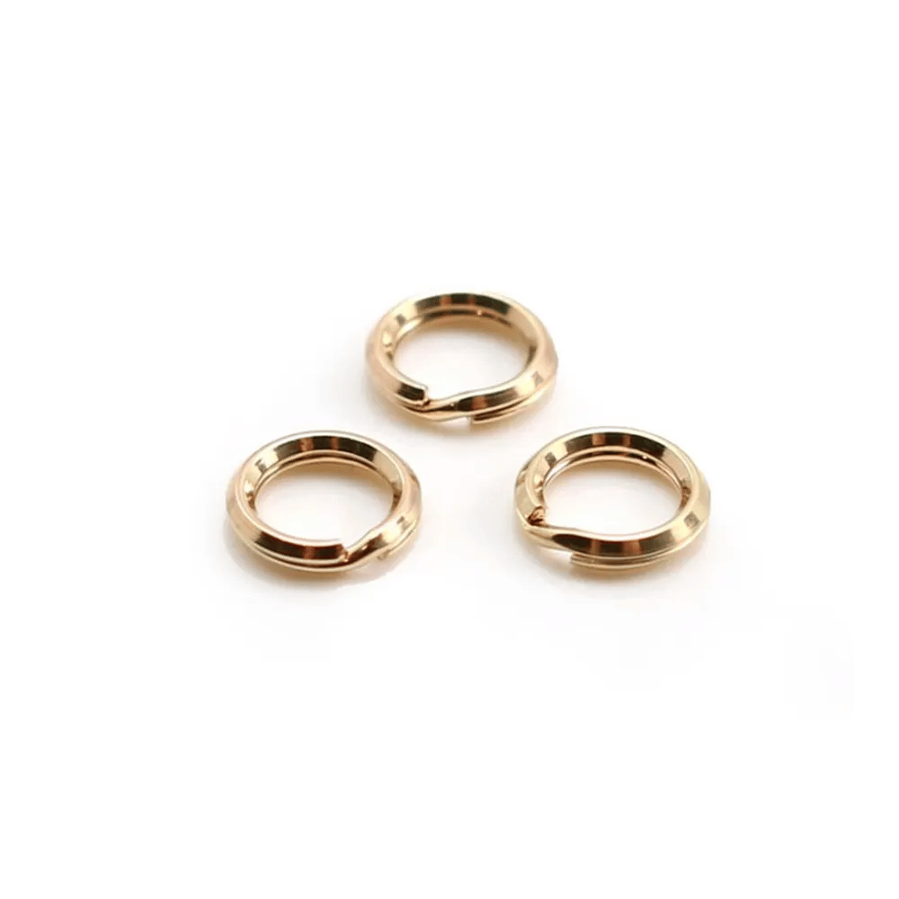 Anneaux ressort 5.2mm Gold Filled 14 carats x 10pcs