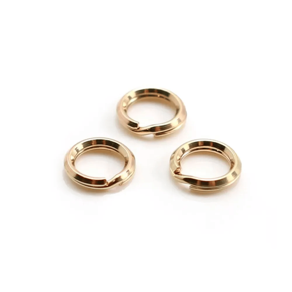Anneaux ressort 5.2mm Gold Filled 14 carats x 10pcs