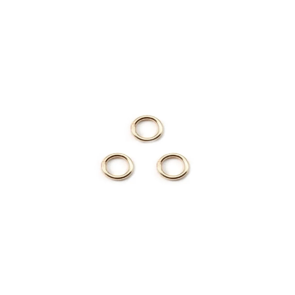 ANNEAUX SOUDE 0.64X4MM GOLD FILLED 14 CARAT 1.45G50pcs|