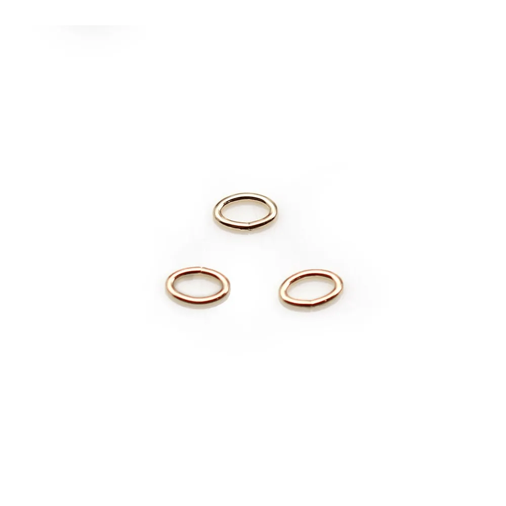 Anneau ouvert 0.64X3.0X4.6mm Gold Filled 14 carats x 10pcs