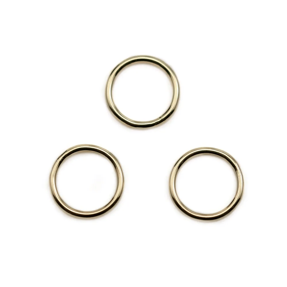 Anneau soudé en gold filled 14 carats 1x10mm x 1pc