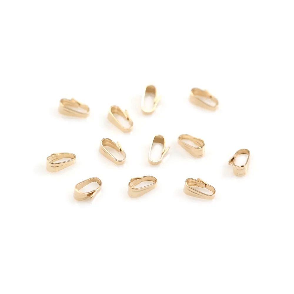 Bélière simples em gold filled de 14 quilates 2.2 x 5.3mm x 4pcs