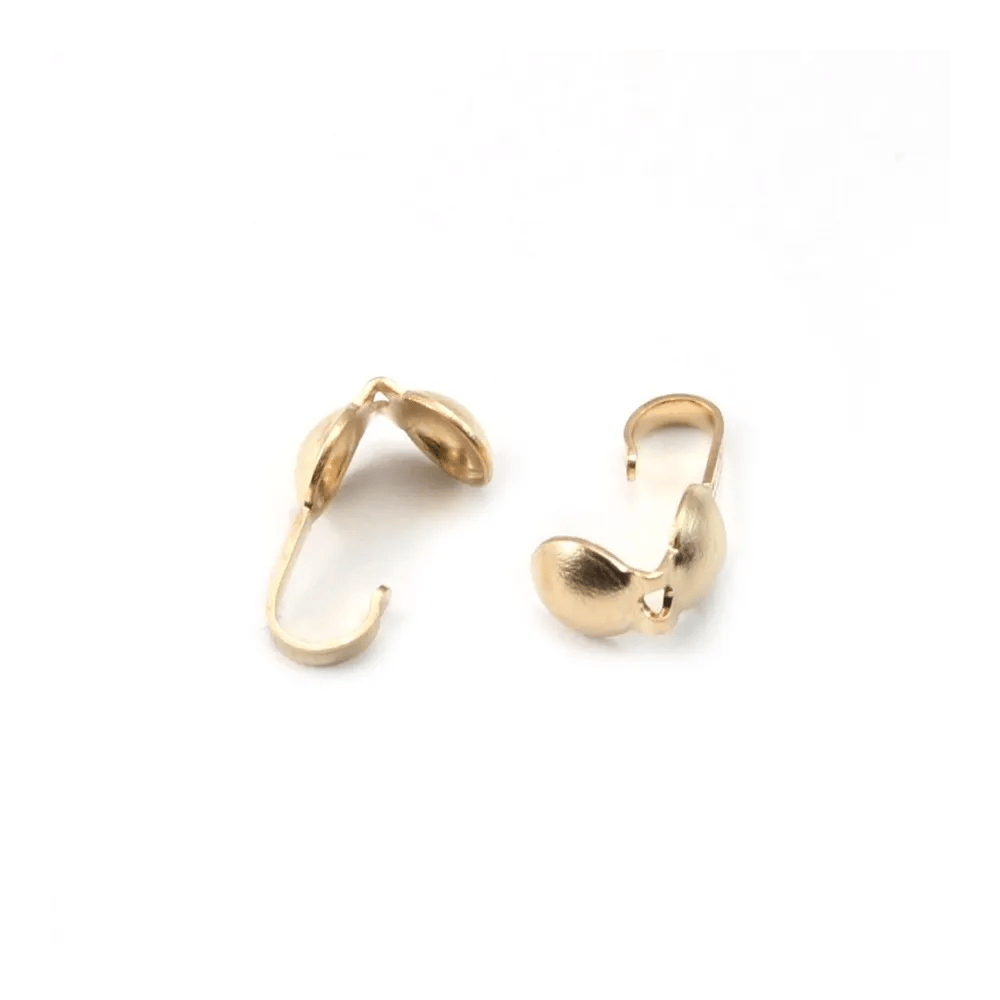 CACHE NOEUD 4MM GOLD FILLED 14 CARAT 2G 20PCS