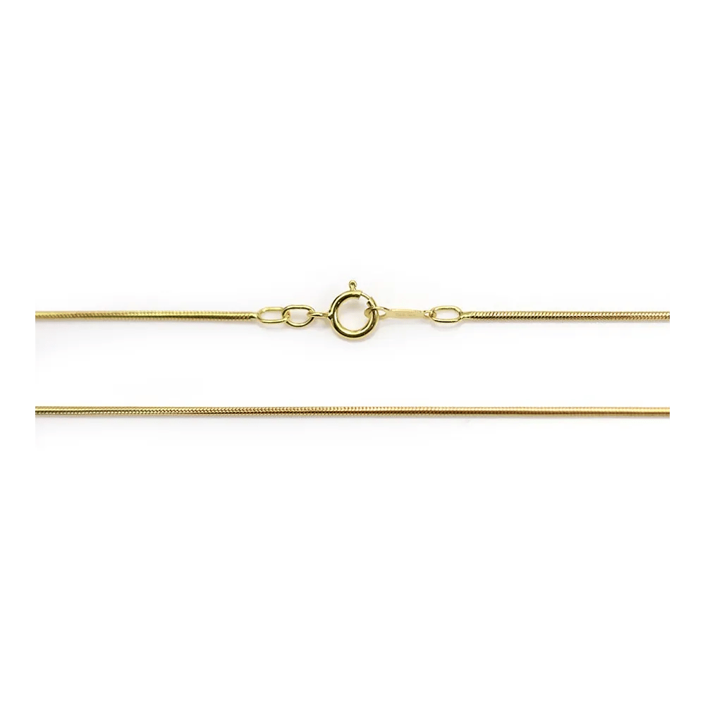 Chaine Gold Filled 14 carats  40cmX1.0mm x 1pc