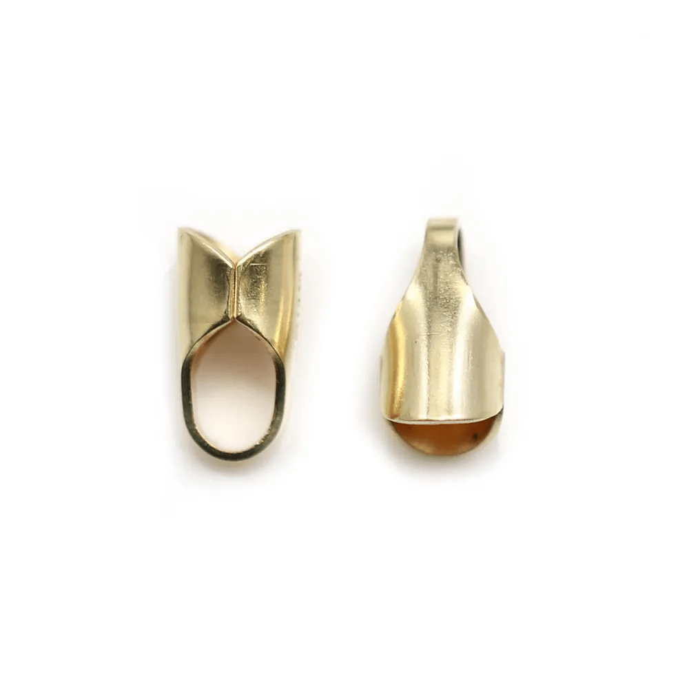 Embout 4.0mm Gold filled 14 carat x 2pcs 