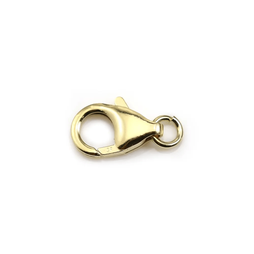 Fermoir mousqueton 7x11.9mm Gold filled 14 carats x 1pc
