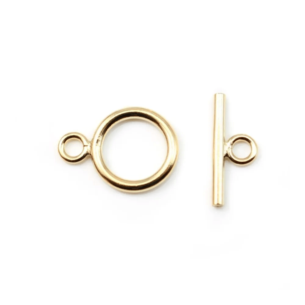 Fermoir Toggle OT Gold filled 14carats 9mmx12mm X1 pc