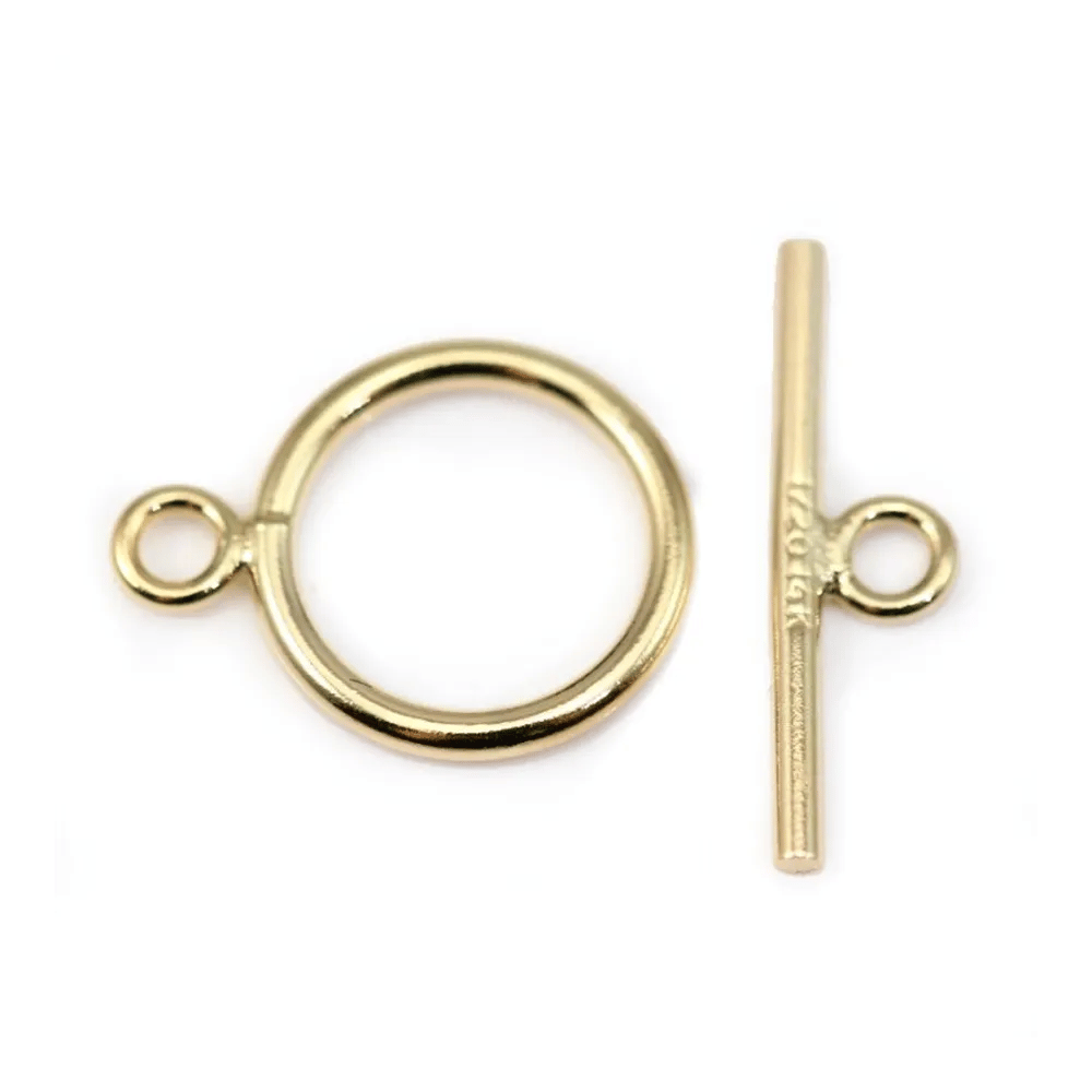 Fermoir Toggle OT Gold filled 14carats 11mm x 1pc
