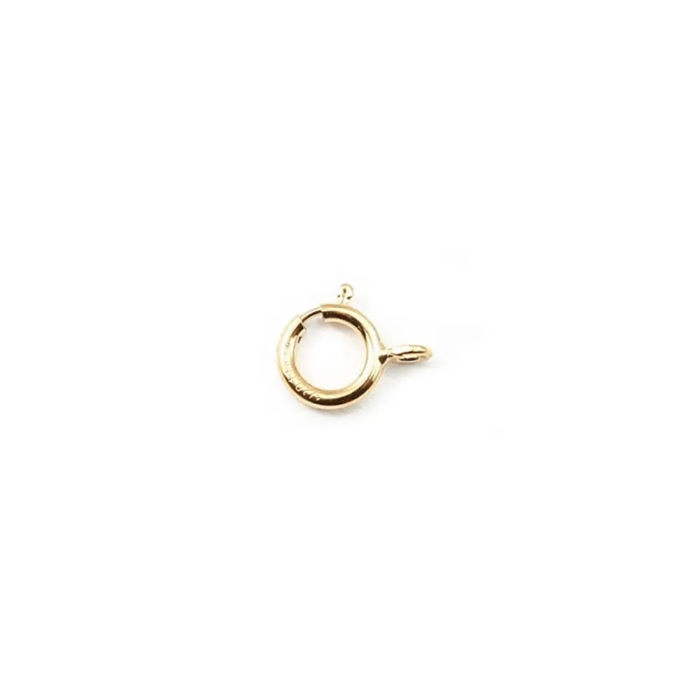 Femoir à ressort 5mm Gold Filled 14 carats x 2pcs