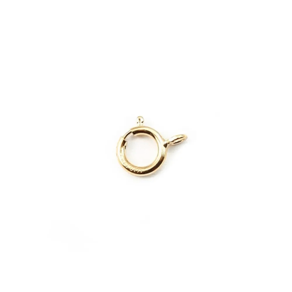 Fermoir à ressort 6mm Gold Filled 14 carats X2 pcs