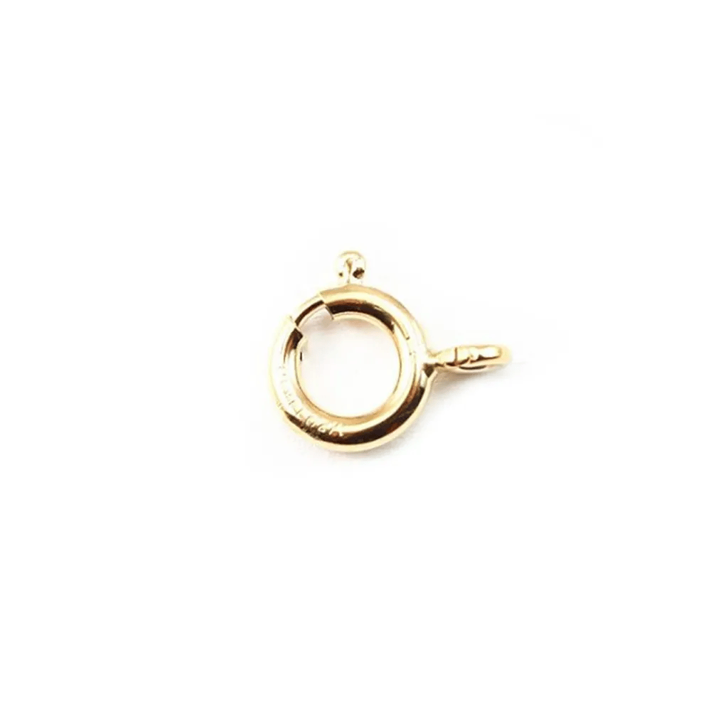 Femoir à ressort 8mm Gold Filled 14 carats x 1pc