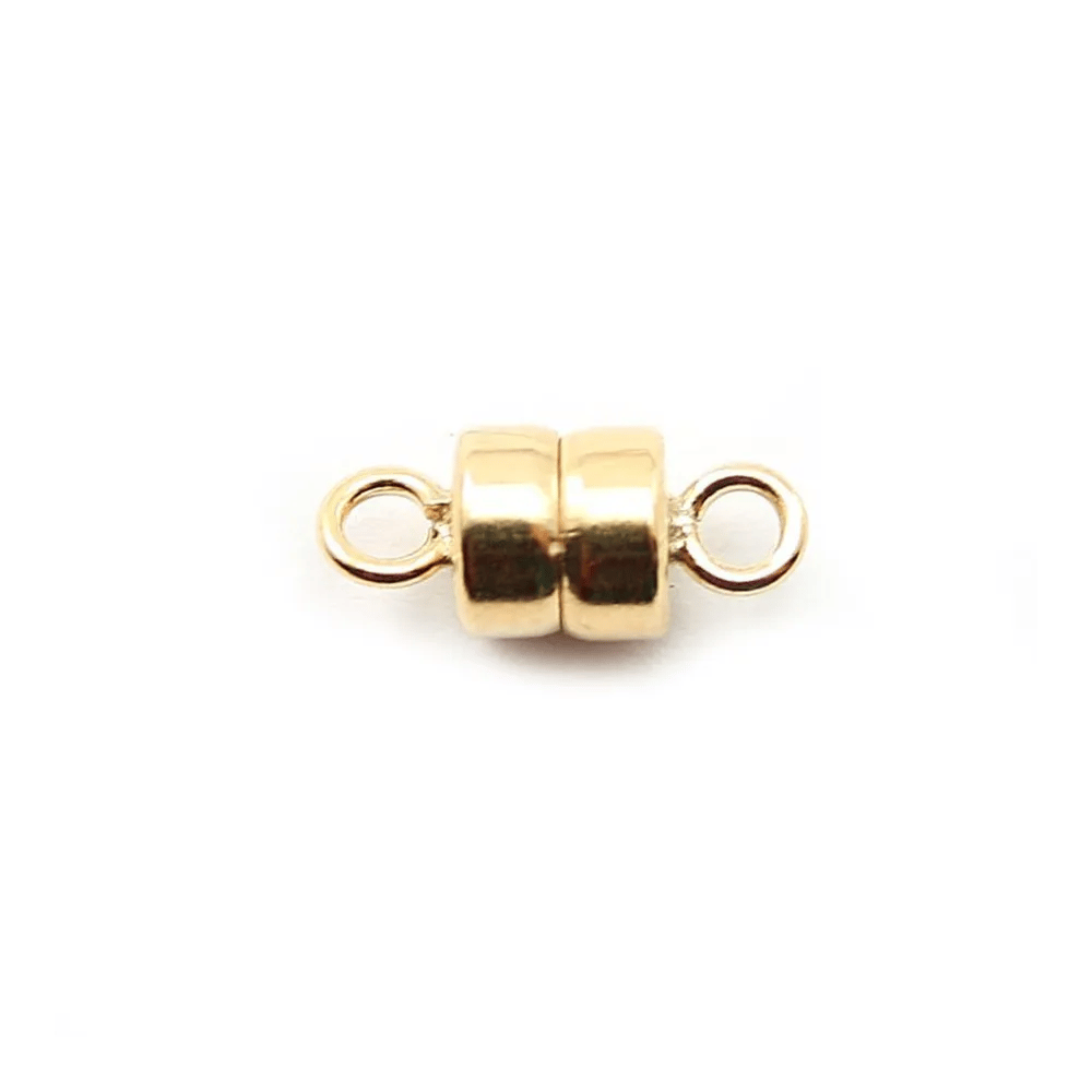 14K Gold filled  6mm small magnetic clasp x 1pc