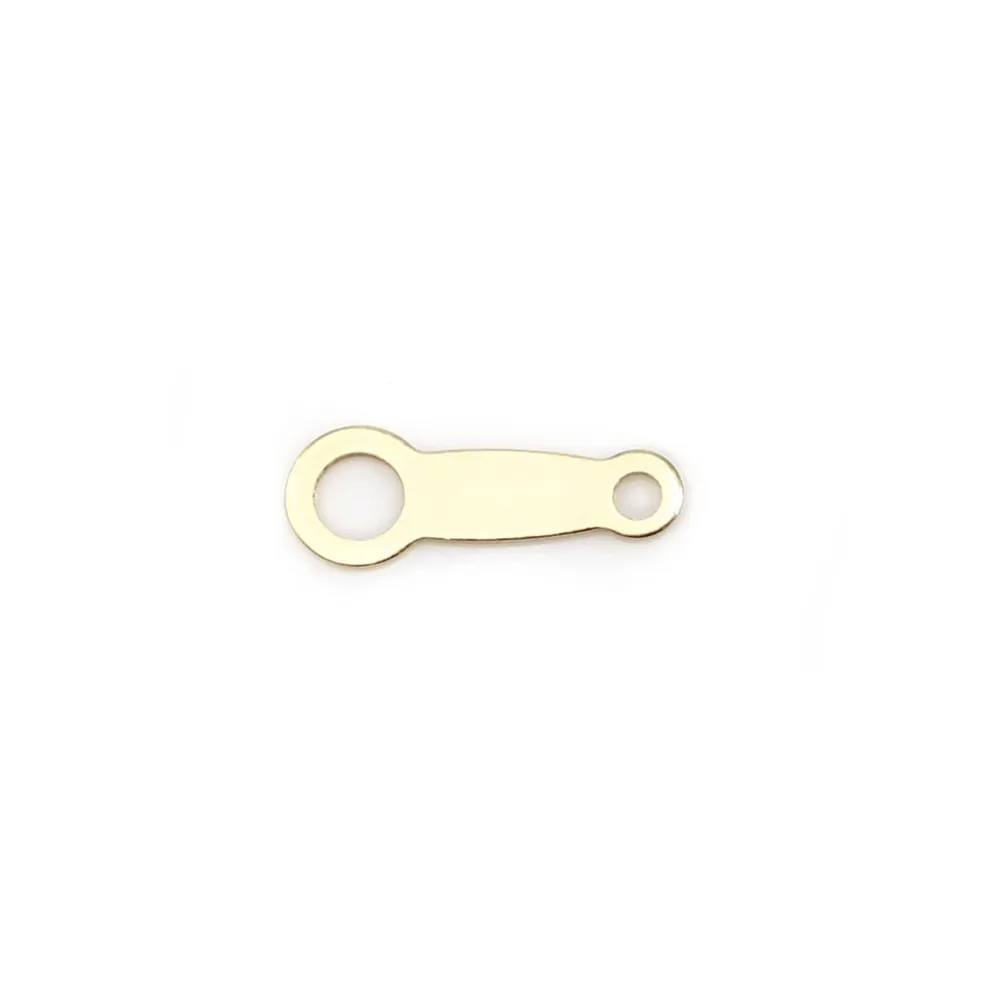 Gold filled rosé 14 carats attache fermoir 3x8mm x 10pcs