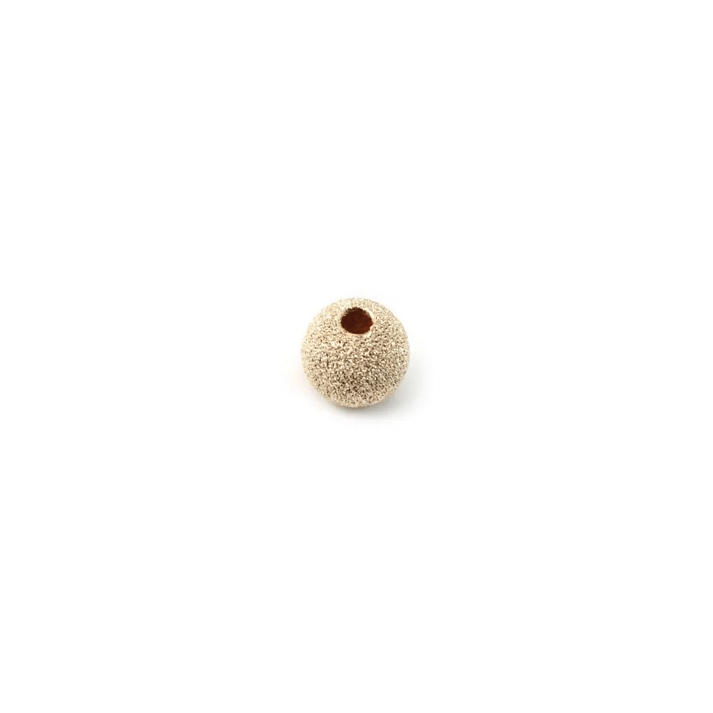 BOULE 10X2MM GOLD FILLED 14 CARAT 4.12G 5PCS