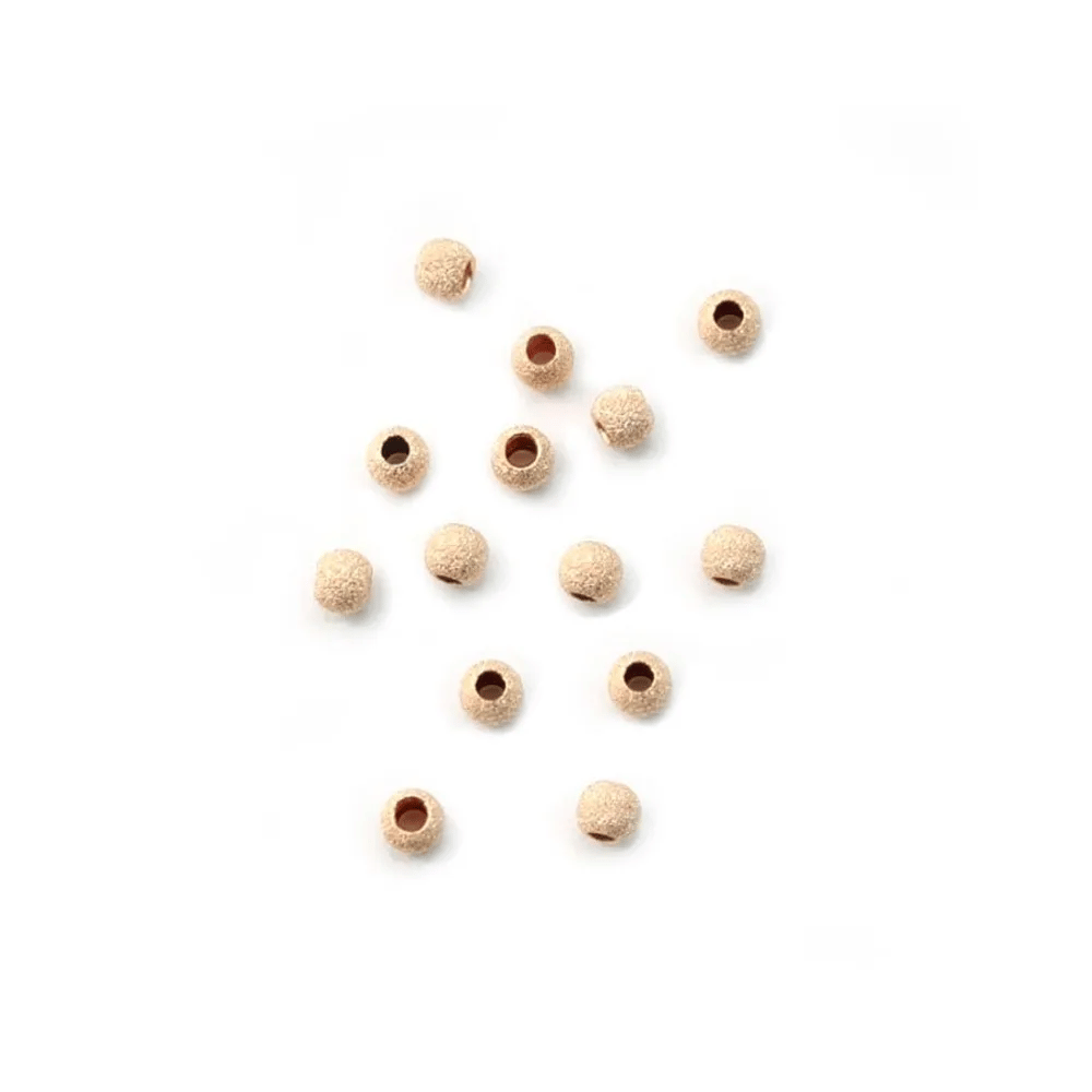BOULE 2.5X1.1MM GOLD FILLED 14 CARAT 0.75G 50 PCS