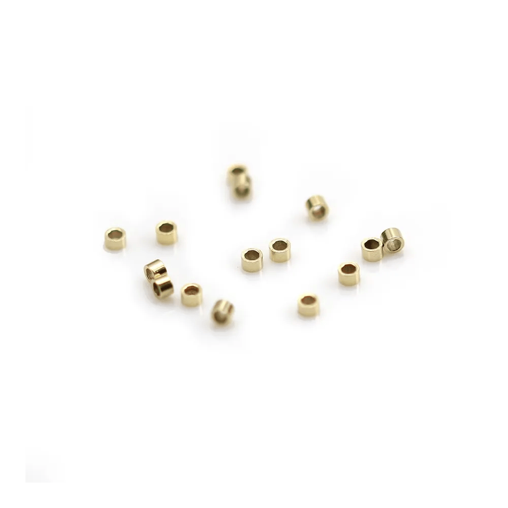 Tube 1.6X1.0mm Gold Filled 14 carats x 20 st
