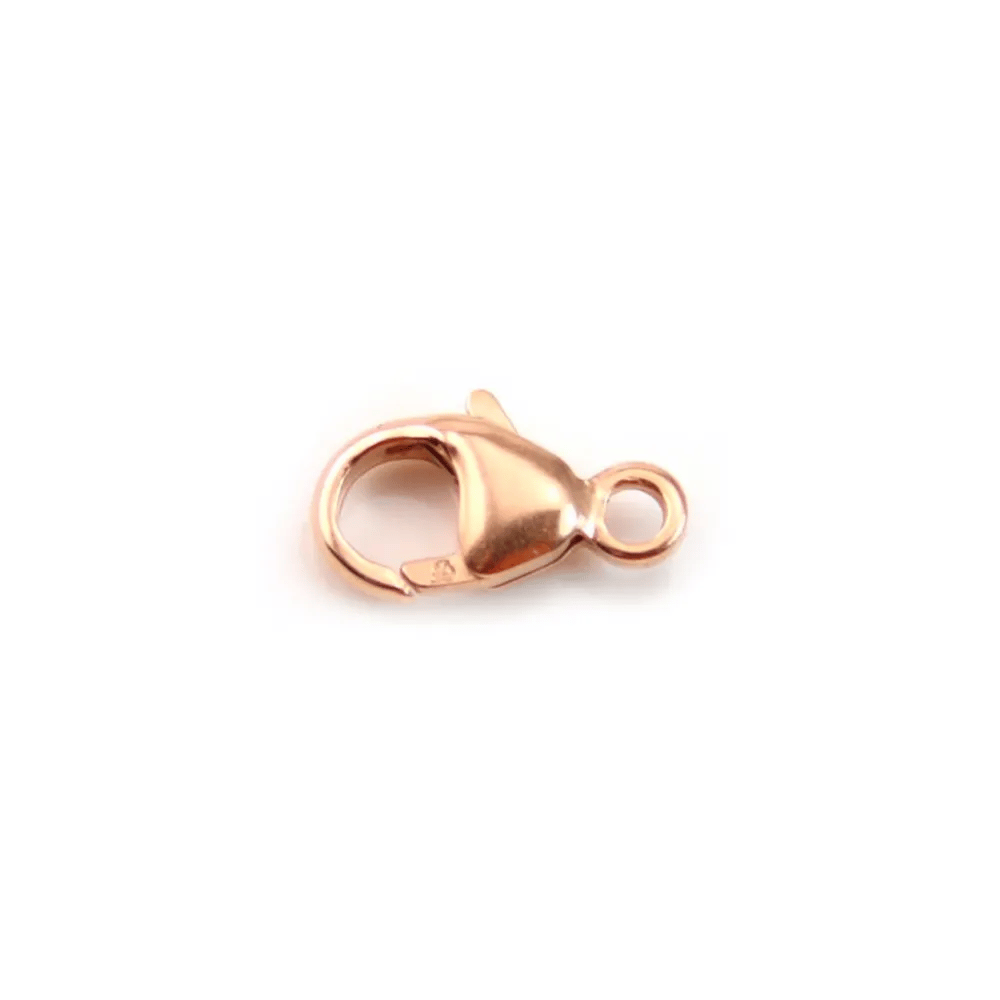 Gold filled rosé 14 carats mousqueton 4.8x9mm x 1pc